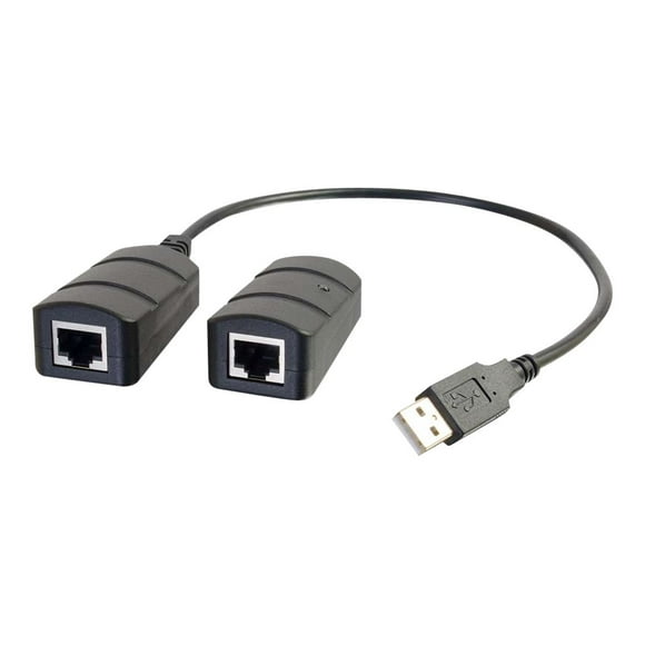 C2G USB Over Cat5/Cat6 Extender - Extender USB - jusqu'à 150 Pieds - Extender USB - USB 2.0 - sur CAT 5/6 - jusqu'à 151 Pieds