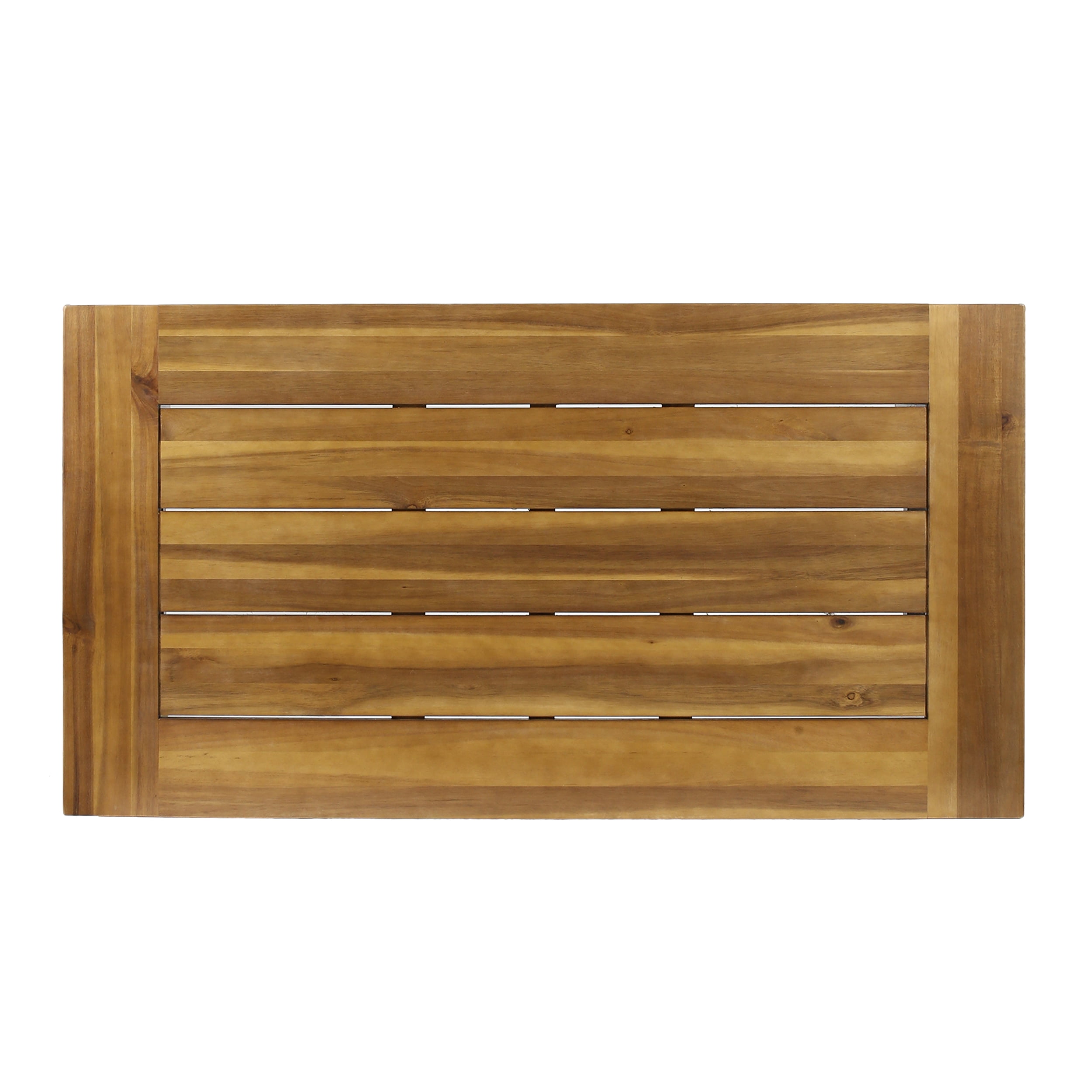 Cassandra Outdoor Acacia Wood Coffee Table, Teak