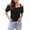 Black, variant on Women off Shoulder T Shirts Short Sleeve Slim Fit Tops Solid Color Tee Shirts Elegant Tunic Shirt Women Sale Blouses