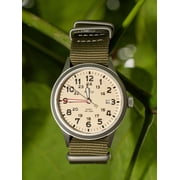 Ratio Quest Men's Field Watch Sapphire Nylon Strap Quartz RTQ011 100M Lewis And Clark Edition
