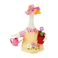 thumbnail image 2 of Outdoor White Goose Statue with Costume set Garden Decor, Big White Goose Figurine with Removable Outfit, Rustic Ornament for Porch and Patio, Ideal for Seasonal Display and Gift, 2 of 6