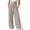 F296-Khaki, variant on hengsof Girls' Sweatpants Teen Drawstring Casual Wide Leg Pants Kids Fashion Bottom Straight Loose Joggers with Pockets