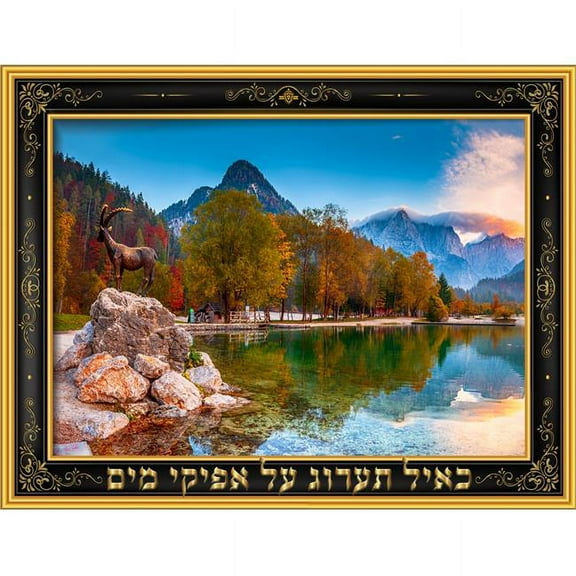 22 x 17 in. Laminated Sukkah Poster