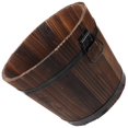 thumbnail image 3 of Wooden Buckets and Pails, Stylish Garden Accessories with Breathable Base, Long-term Use, 3 of 5