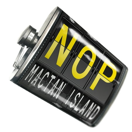

NEONBLOND Flask NOP Airport Code for Mactan Island