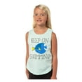 thumbnail image 7 of Disney Girl's Finding Nemo Dory Keep On Swimming Kids Sleeveless Tank Top, 7 of 7