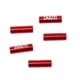 thumbnail image 5 of Paquete de 5 tubos de transmisión de aluminio para bicicleta de montaña (MTB). rojo, 5 of 7