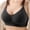Black, variant on Women's Keyhole Front Push Up Bras Wireless Bralette, Supportive and Soft Comfort Fit, Stretchy Everyday Casual Lingerie