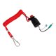 thumbnail image 3 of Boat Kill Switch Keys, ABS 8.5CM Lightweight Durable Outboard Engine Stop Switch Keys Waterproof Flexible For Replacement, 3 of 8