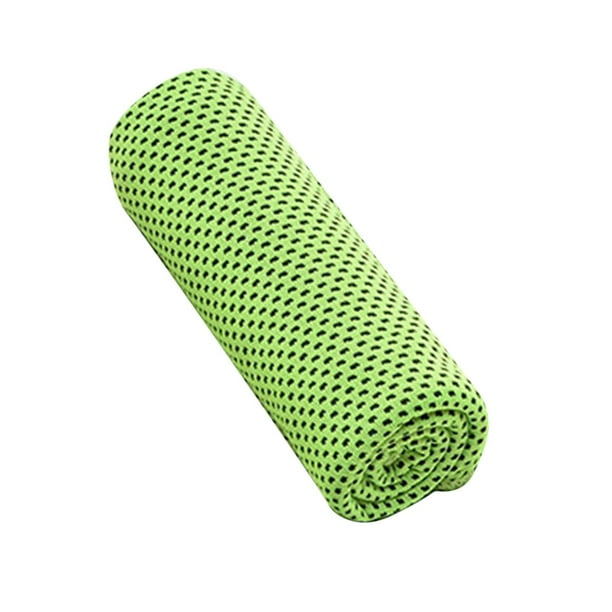 Toalla de enfriamiento Cola transpirable 30x100cm verde