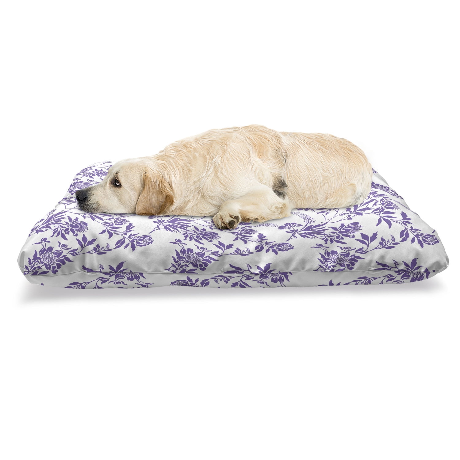 Floral Pet Bed, Thriving Seasonal Plants with Randomly Distributed ...