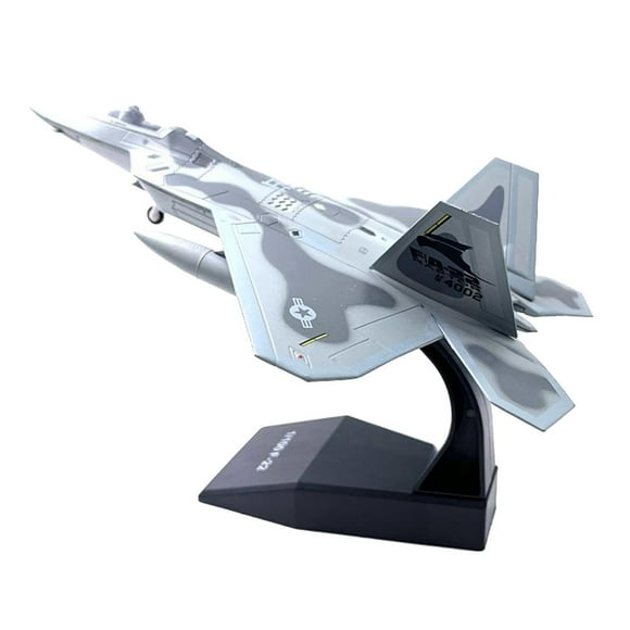 fastboy Airlines F-22 for Raptor Airplane Model 1/100 Aircraft Model Fighter DieCast
