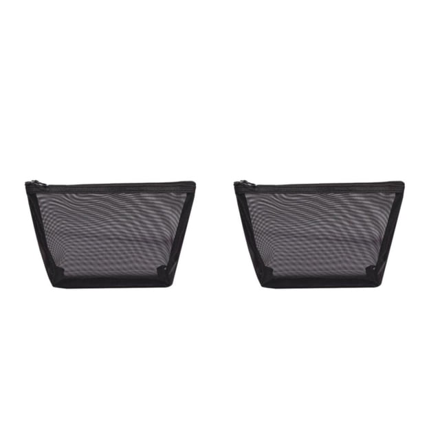 bedienty Portable Travel Bag Mesh Fabric Ensures Breathable And Comfortable Storage Toiletries Storage Bag medium size 2Set