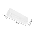 thumbnail image 2 of IDEANATEGRATE 6Pcs Parrot Feeding Box Plastic Bird Feeder for Cage White Easy Install and Clean, 2 of 7