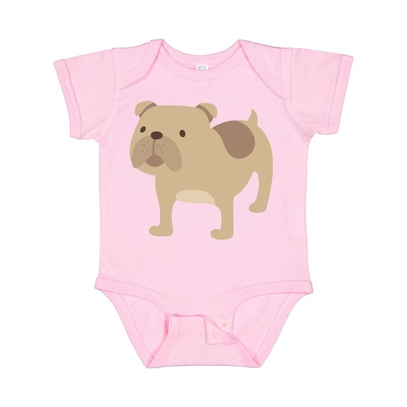 Inktastic Bulldog Boys or Girls Baby Bodysuit