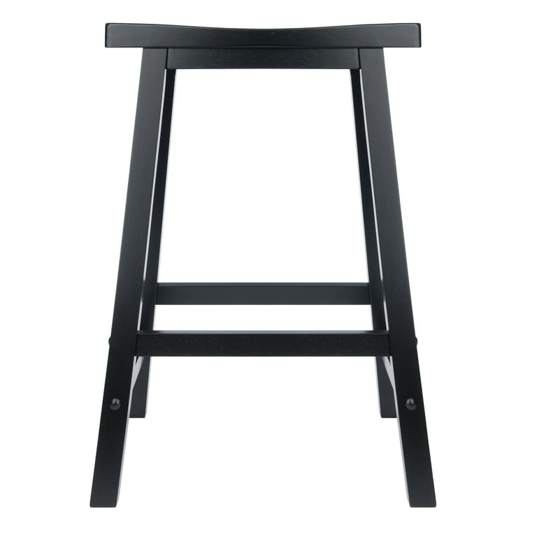 Winsome wood saddle seat bar stool cheap