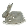 thumbnail image 4 of Bunny Hop Wooden Bunny w/ Pearl Beads & Rocker Base 7.5x7.5x1.5, 4 of 4
