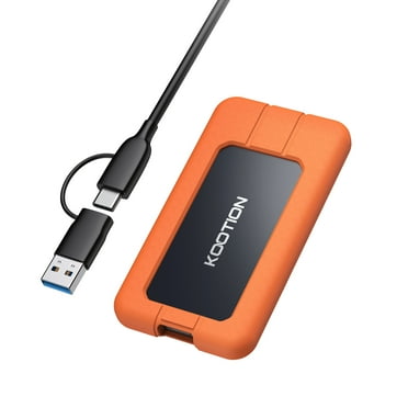External Portable Solid-State Drive 1TB USB-C Up to 2000MB/s USB 3.2 Type-C SSD