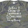 thumbnail image 4 of Inktastic Future Mail Carrier Like Mommy Boys or Girls Baby Bodysuit, 4 of 5