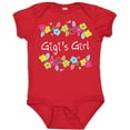 thumbnail image 3 of Inktastic Gigis Girl- bright flowers Girls Baby Bodysuit, 3 of 5