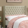 thumbnail image 2 of Scott Living Upholstered Wingback Headboard, 2 of 3