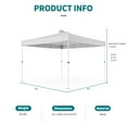 thumbnail image 5 of [US IN STOCK] Canopy Tent,Heavy Duty Pop up Tents for Parties,Portable Folding Instant Canopy Tent with Roller Bag,Bonus ,Ez Up Outdoor Canopies, 5 of 5