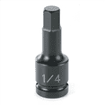 thumbnail image 2 of Grey Pneumatic 1/4" Drive x 3/16" Hex Driver, 2 of 2