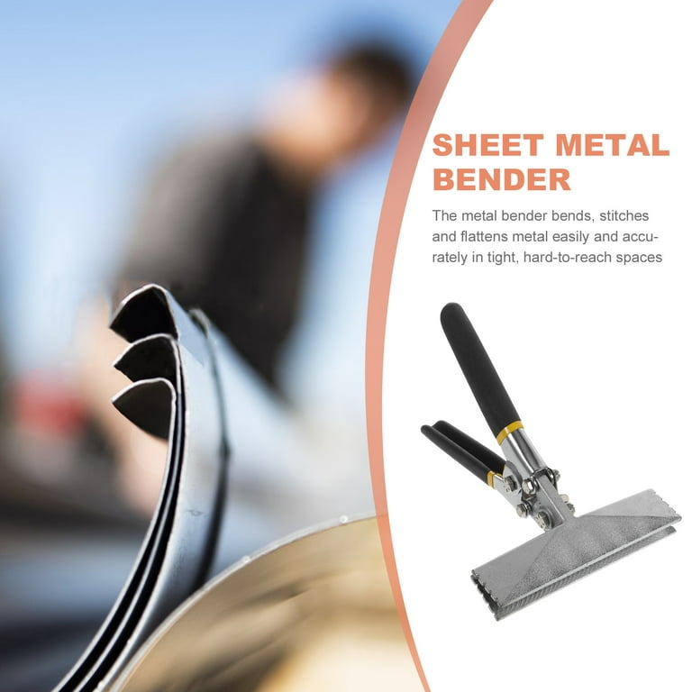 Sheet Metal Bender Form Edge Seamer Flattening Tool 150mm Duckbill Pliers