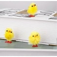thumbnail image 4 of 60 Pcs Mini Easter Chicks Yellow Easter Chenille Chicks 26-27s, 4 of 5