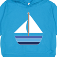 thumbnail image 3 of Inktastic Sailboat Nautical Sailing Toddler Hoodie, 3 of 4