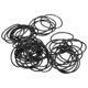 thumbnail image 1 of 50 Pcs 26mm ID x 1.5mm CS Universal Car O Ring Seal Gasket - Car - Faucet Repair Trucks Suvs Trailer Tube Sealing Waterproof - NBR Rubber Black, 1 of 6
