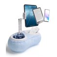 thumbnail image 1 of Soporte de almohada SHUWEI Lap Kindle con dos tazones para aperitivos de aluminio, 1 of 6
