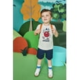 thumbnail image 3 of Garanimals Toddler Boy Short Sleeve Brushed Jersey Graphic T-Shirt, Sizes 18M-5T, 3 of 4