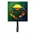 thumbnail image 2 of Carolines Treasures MW1038SH4 Crab Little Green Leash or Key Holder 7Hx4.25W multicolor, 2 of 2