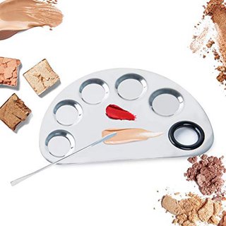 Professional Makeup Palette Tray Mixed Make Up Stainless Steel