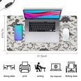 thumbnail image 5 of Long Mouse Pads for Desk,Dinosaurs Jurassic Text Pattern Desk Mats on Top Of Desks, Desk Mouse Pad Extra Large with 3mm Non-Slip Base and Stitched Edge for Gaming,Office,Work,Home 31.5"x15.7", 5 of 6