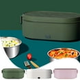thumbnail image 1 of Sentmoon Lunch Box for Men Electrical Lunch Box with Car Mounted Automatic Heating and Insulation No Water Injection Lunch Box for Office Workers Bringing Hot Meals, 1 of 9