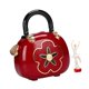 thumbnail image 1 of Clockwork Music Box Rotary Dancing Girl Bag Shape Jewelry Box Decoration For Bedroom, Office, Study Organizer Desktop Ornaments Rojo Colco Estuche de música, 1 of 5