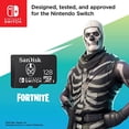 thumbnail image 3 of SanDisk Tarjeta microSDXC de 128 GB con Licencia para Nintendo-Switch, Edición Fortnite - SDSQXAO-128G-GN6ZG, 3 of 5