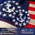thumbnail image 3 of Anley 12"x18" United States Official Yacht Ensign Flag - USA Nautical Marine Boat Flags Banner, 3 of 7