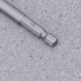 thumbnail image 4 of 5pcs 1/4 Inch 6.35mm Hexagonal Handle Square Head Socket Extension Bar Connecting Rod Sleeve Hex Universal Sleeve Connecting Rod 65mm (Silver), 4 of 9