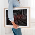 thumbnail image 5 of Railroad Bridge - Minneapolis Minnesota Photography Railroad Bridge Industrial Nightlife City Surrealism Moody Unframed Wall Art Print 12 x 18 inches, 5 of 7