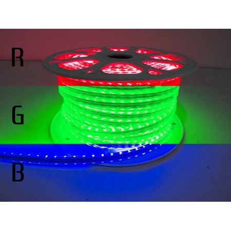 RGB Multi-Color LED Strip Lighting 110V Atmosphere Waterproof 5050
