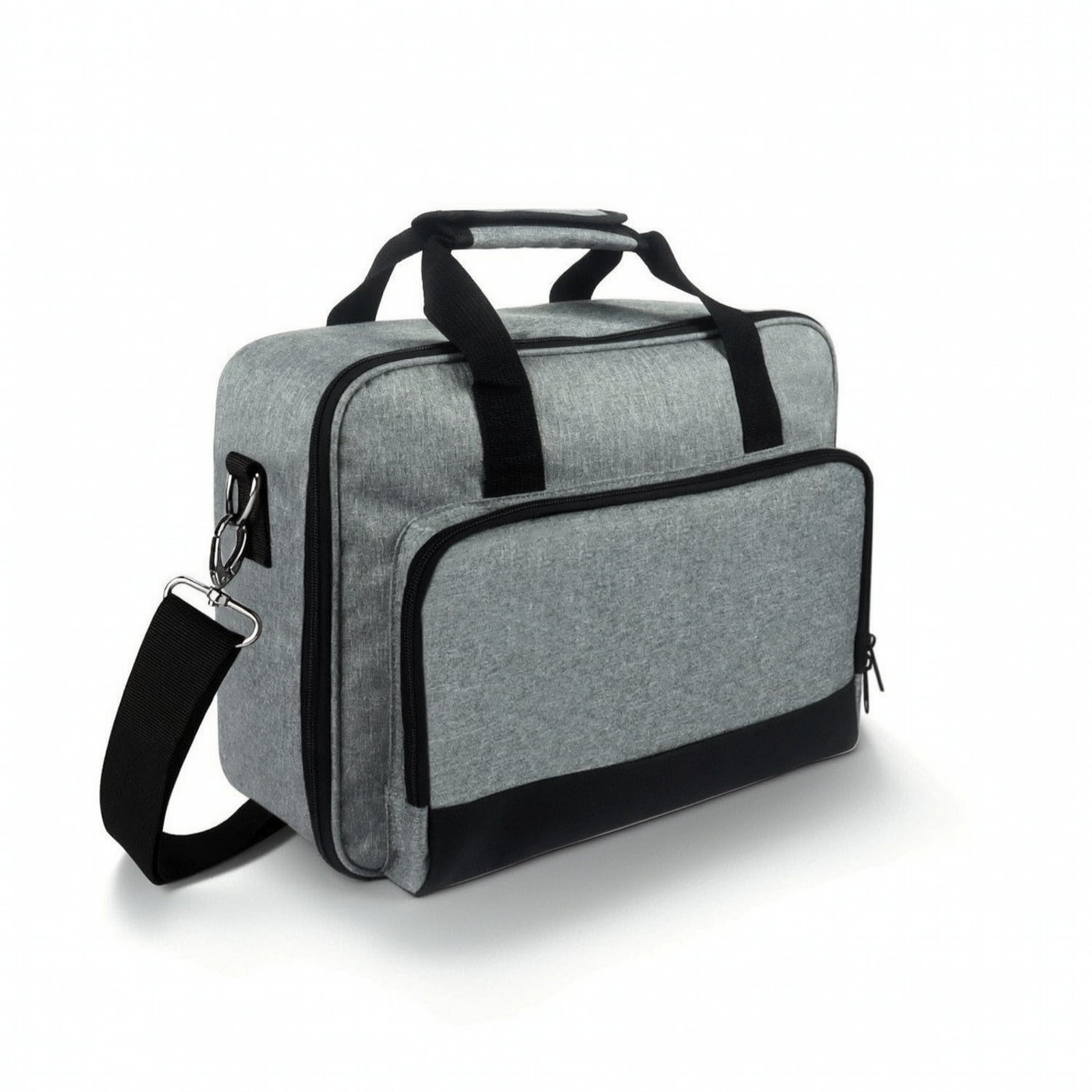 harayaa Projector Tote Storage Organizer Shoulder Strap Detachable Sturdy Handle Foam Padded Protection for Presenters Meeting Rooms