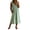 Green Dress, variant on Miluxas Women's Lace Trim Sleeveless Midi Dress V Neck Front Tie A Line Casual Loose Dress with Pockets Lightweight Summer Beach Vacation Outfits White