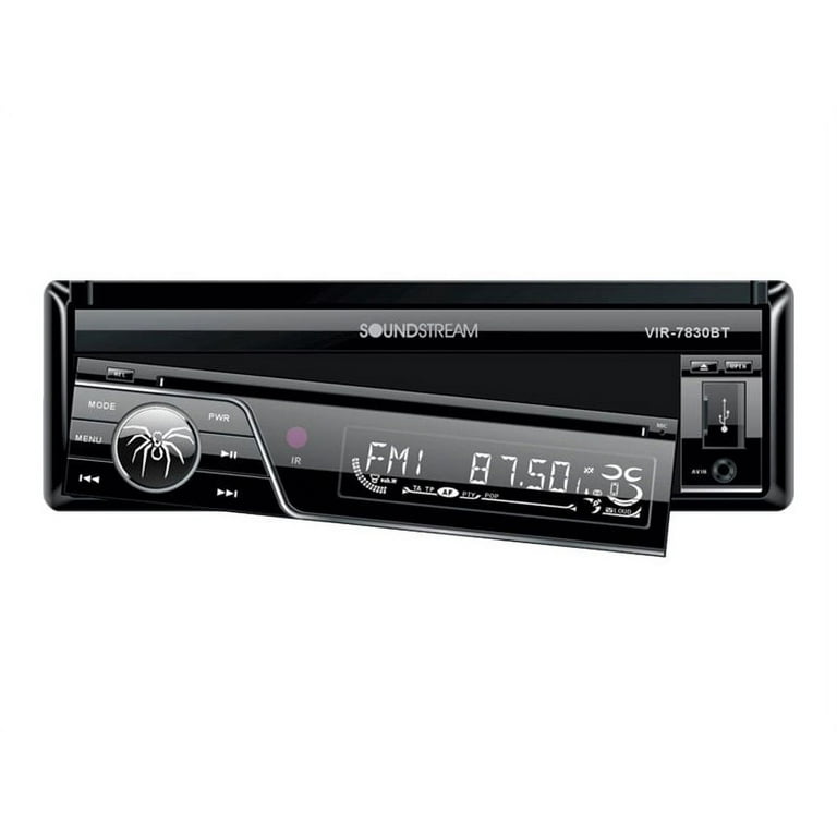 Soundstream Single DIN 7In Car Audio Stereo Digital Media