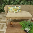 thumbnail image 2 of Jordan Manufacturing 12" x 16" Rectangular Outdoor Lumbar Throw Pillow with Welt (2 Pack), 2 of 12