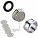 thumbnail image 5 of Aireador de grifo M22/M21.5, juego de 3 aireadores de grifo de ahorro de agua con filtro de acero inoxidable, aireador purificador de agua de grifo (rosca macho de 21,5 mm) Vhermosa BST3056416, 5 of 5
