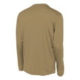 thumbnail image 6 of Mens Long Sleeve PosiCharge Competitor Polyester Tee Shirt Coyote Brown 4XL, 6 of 8
