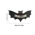 thumbnail image 2 of Unwelcome Shaped Bat Coir Mat Welcome Doormat Front Door Mat Rugs Halloween Decorations, Non-Slip Carpet Rugs New Home Closing Housewarming Gift for Outside Entrance Home Decor (30.7*46 in), 2 of 2